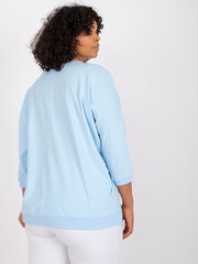 Blūze, gaiši zila cena un informācija | Sieviešu džemperi | 220.lv