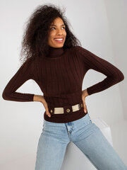 Džemperis, tumši brūns cena un informācija | Sieviešu džemperi | 220.lv