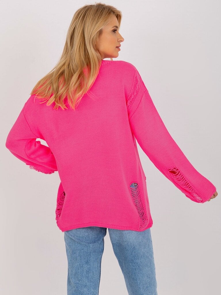 Džemperis, fluo rozā cena un informācija | Sieviešu džemperi | 220.lv