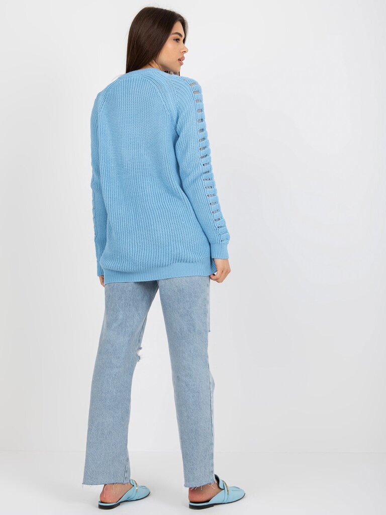 Džemperis, gaiši zils cena un informācija | Sieviešu džemperi | 220.lv