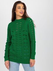 Džemperis, zaļš цена и информация | Женские кофты | 220.lv