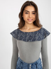 Džemperis, pelēks cena un informācija | Sieviešu džemperi | 220.lv