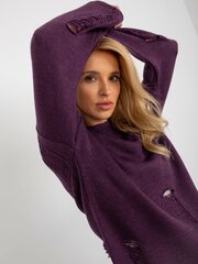 Džemperis, tumši violets cena un informācija | Sieviešu džemperi | 220.lv