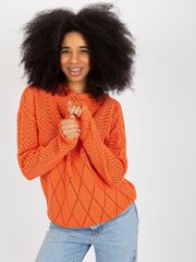 Džemperis, oranžs cena un informācija | Sieviešu džemperi | 220.lv