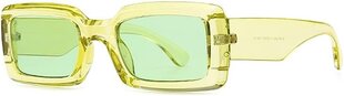 RUNHUIS солнечные очки, прямоугольные, жёлтые цена и информация | Женские солнцезащитные очки | 220.lv