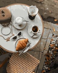 Картина по номерам 40x50 cm.  "Завтрак на улице" цена и информация | Живопись по номерам | 220.lv