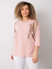 Blūze, gaiši rozā цена и информация | Женские блузки, рубашки | 220.lv