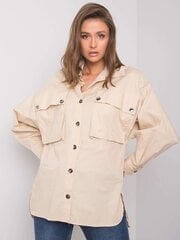 Krekls, bēšs цена и информация | Женские блузки, рубашки | 220.lv