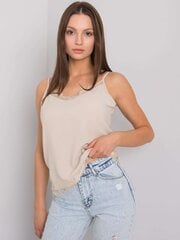 Tops, gaiši bēšs цена и информация | Женские блузки, рубашки | 220.lv