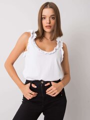 Женская белая повседневная блуза цена и информация | Женские блузки, рубашки | 220.lv