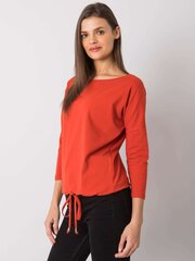 RUE PARIS Женская футболка персикового цвета. цена и информация | Женские блузки, рубашки | 220.lv