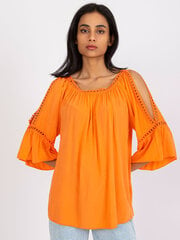 Blūze, oranža цена и информация | Женские блузки, рубашки | 220.lv
