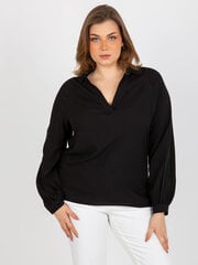 Krekls, melns цена и информация | Женские блузки, рубашки | 220.lv