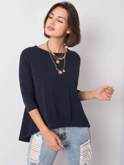 Женская ярко-синяя блузка больших размеров цена и информация | Женские блузки, рубашки | 220.lv
