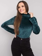 Blūze, tumši zaļa цена и информация | Женские блузки, рубашки | 220.lv