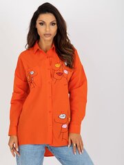 Krekls, oranžs цена и информация | Женские блузки, рубашки | 220.lv