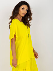 Blūze, dzeltena цена и информация | Женские блузки, рубашки | 220.lv