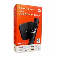 Xiaomi TV Box S 2nd Gen цена и информация | Мультимедийные проигрыватели | 220.lv