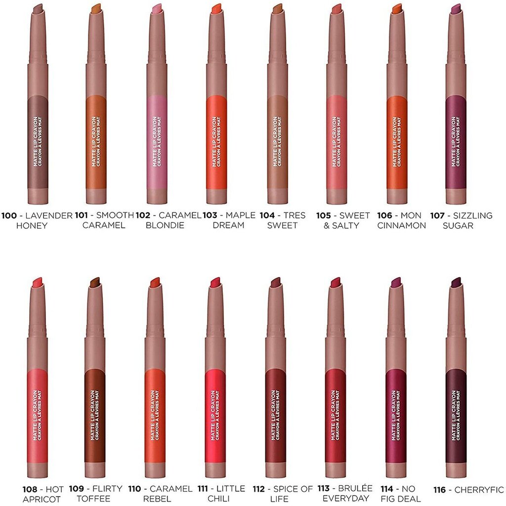 Lūpu Krāsas L'Oreal Make Up Infaillible 113-brulee everyday (2,5 g) цена и информация | Lūpu krāsas, balzāmi, spīdumi, vazelīns | 220.lv
