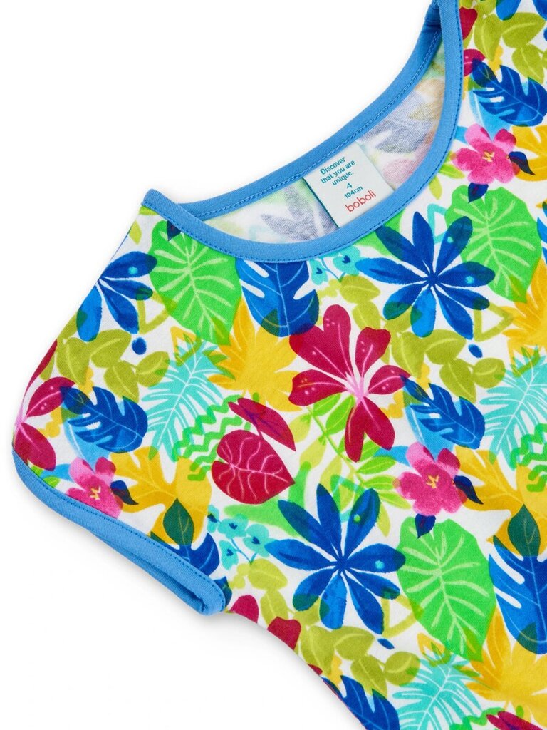 BOBOLI kleita Tropical Print 520236468 cena un informācija | Kleitas meitenēm | 220.lv