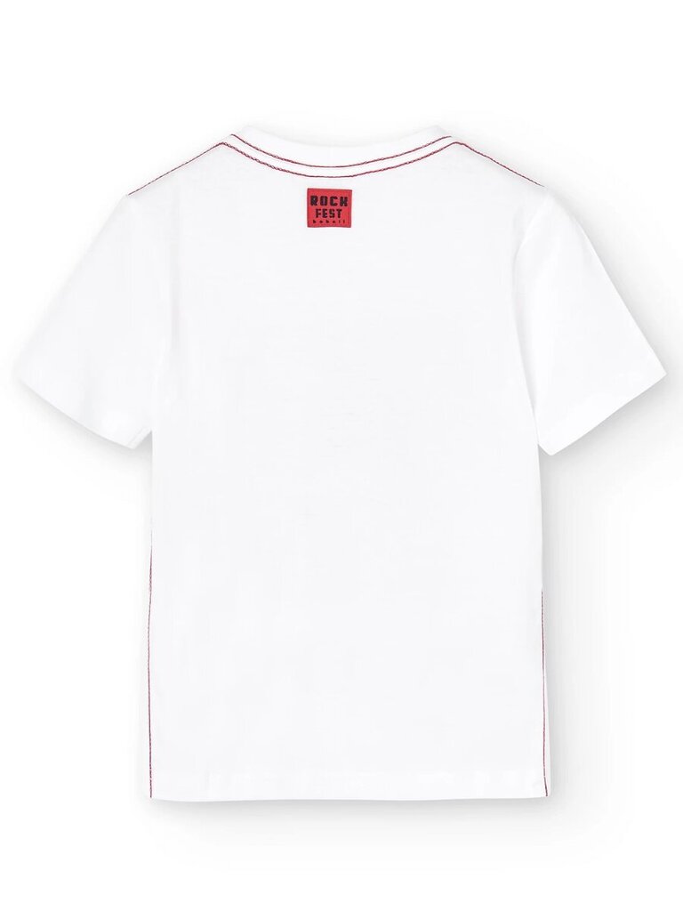 BOBOLI t-krekls White 520237341 cena un informācija | Zēnu krekli | 220.lv