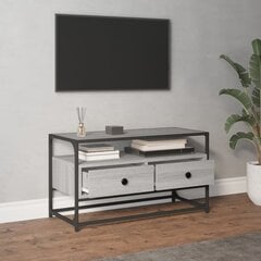 TV skapītis vidaXL, 80x35x45 cm, pelēks цена и информация | Тумбы под телевизор | 220.lv