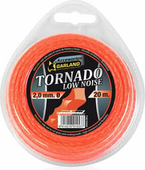 Garland Griešanas mašīnas vītne Tornado X 71021X2020 20 m 2 mm Zems skaņas līmenis цена и информация | Запчасти для садовой техники | 220.lv