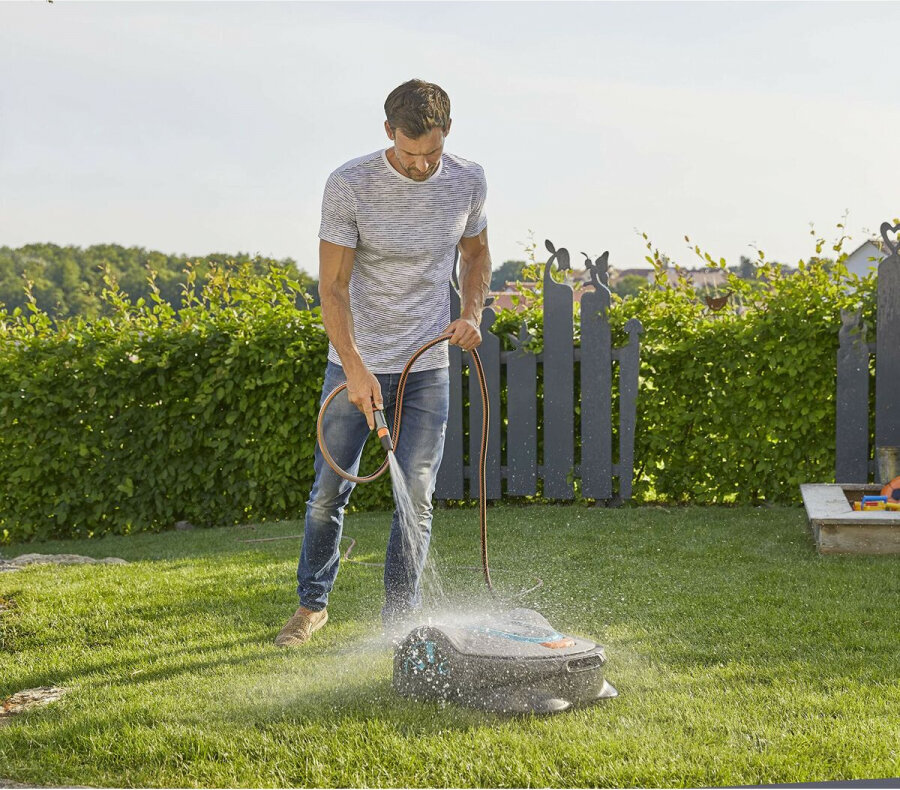 Gardena Akumulatora zāles pļāvējs Gardena Sileno Life 750 m² cena un informācija | Zāles pļāvēji roboti | 220.lv