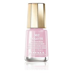 Nagu laka Nail Color Cream Mavala 362-violette (5 ml) cena un informācija | Nagu lakas, stiprinātāji | 220.lv