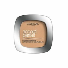 Meikapa bāzes pulveris L'Oreal Make Up Accord Parfait Nº 3.D (9 g) cena un informācija | Grima bāzes, tonālie krēmi, pūderi | 220.lv