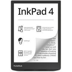 PocketBook InkPad 4 PB743G-U-WW kaina ir informacija | E-grāmatu lasītāji | 220.lv