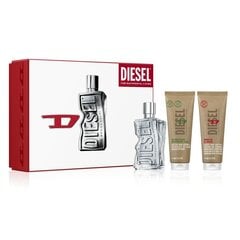 Unisex parfimērijas komplekts Diesel D by Diesel, 3 gb. cena un informācija | Diesel Smaržas, kosmētika | 220.lv