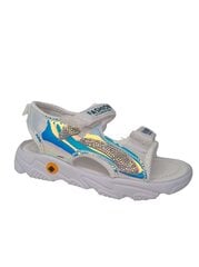 Meiteņu sandales FASHION, baltas. цена и информация | Детские сандалии | 220.lv