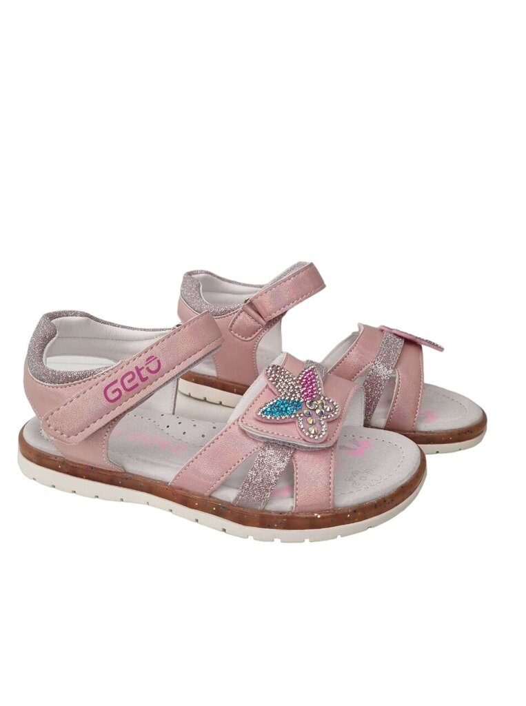 Meiteņu sandales GATEO, rozā. cena un informācija | Bērnu sandales | 220.lv