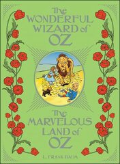 Wonderful Wizard of Oz / The Marvelous Land of Oz: (Barnes & Noble Collectible Editions) Bonded Leather цена и информация | Фантастика, фэнтези | 220.lv