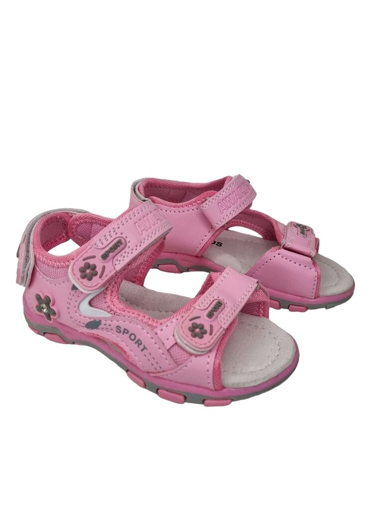 Meiteņu sandales AWARDS,rozā. цена и информация | Bērnu sandales | 220.lv