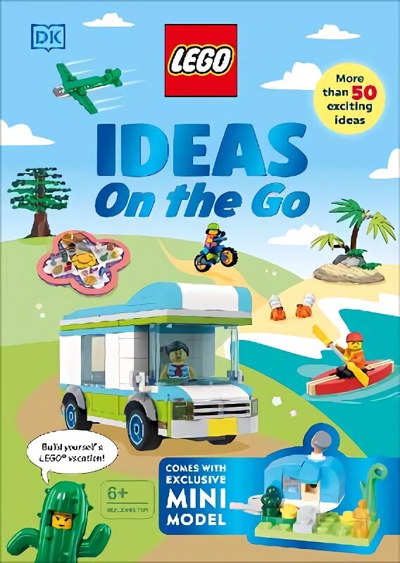 LEGO Ideas on the Go: With an Exclusive LEGO Campsite Mini Model cena un informācija | Grāmatas pusaudžiem un jauniešiem | 220.lv