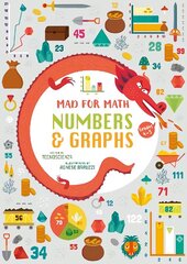 Numbers & Graphs (Mad For Math) cena un informācija | Grāmatas mazuļiem | 220.lv