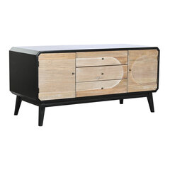 TV mēbeles DKD Home Decor 120 x 50 x 58 cm Melns Koks cena un informācija | TV galdiņi | 220.lv