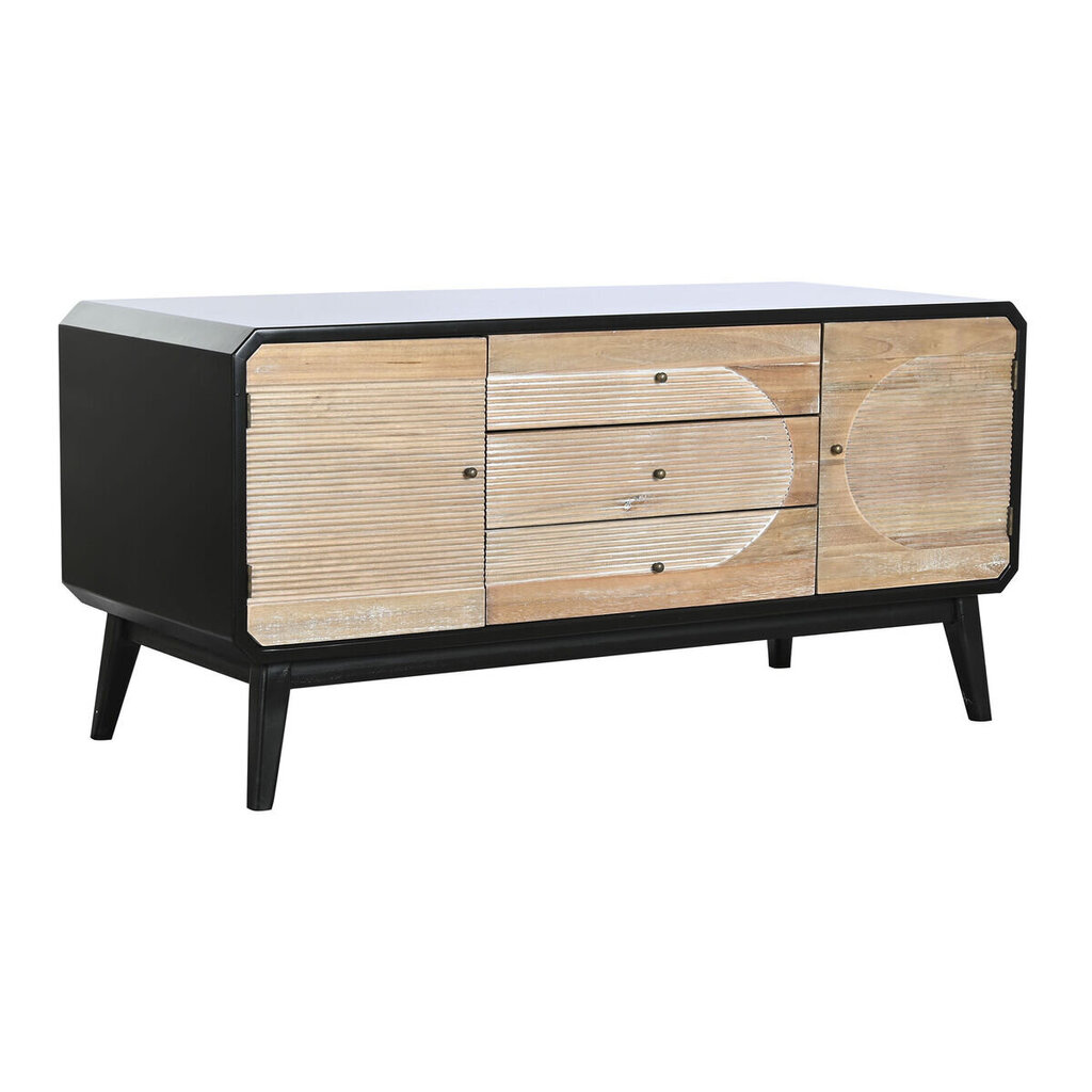 TV mēbeles DKD Home Decor 120 x 50 x 58 cm Melns Koks cena un informācija | TV galdiņi | 220.lv