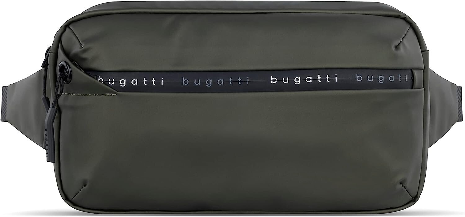 Bugatti Blanc mugursoma vīriešiem un sievietēm jostas soma ceļojumiem, ikdienai un sportam, olive cena un informācija | Vīriešu somas | 220.lv