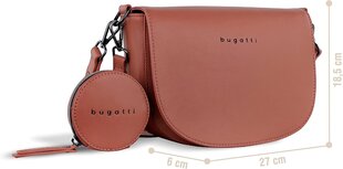 Роскошная женская сумка на плечо bugatti Almata, абрикосовый цвет цена и информация | Куинн | 220.lv