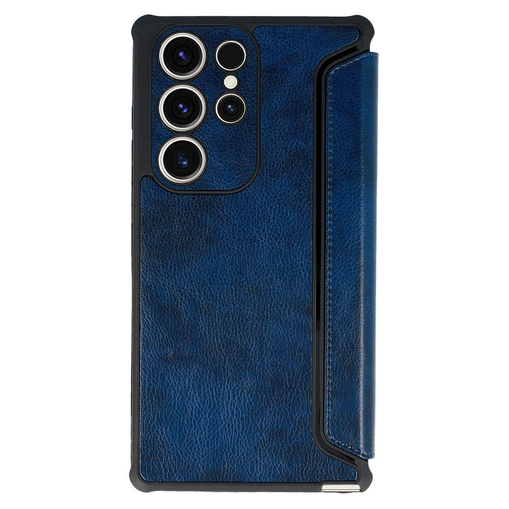 Maciņš RAZOR Leather - Samsung Galaxy A54 zils цена и информация | Telefonu vāciņi, maciņi | 220.lv