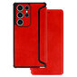 Maciņš RAZOR Leather - Samsung Galaxy A54 , sarkans cena un informācija | Telefonu vāciņi, maciņi | 220.lv