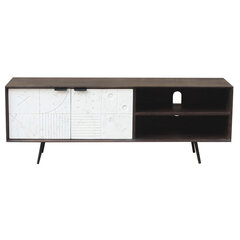 TV mēbeles DKD Home Decor Tumši brūns 140 x 35 x 50 cm Mango koks cena un informācija | TV galdiņi | 220.lv