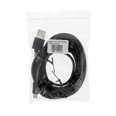 Cable - USB to Micro USB - 3 m, BLACK цена и информация | Кабели для телефонов | 220.lv