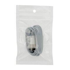 Cable - USB to Lightning - Iphone 5|6|7|8|X 1 Meter WHITE цена и информация | Кабели для телефонов | 220.lv