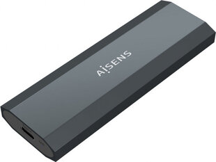 Cietā diska ietvars Aisens ASM2-018GR USB Pelēks USB-C USB 3.2 Gen 2 (3.1 Gen 2) цена и информация | Чехлы для жёстких дисков | 220.lv