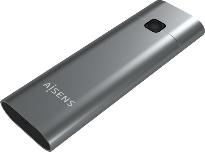 Cietā diska ietvars Aisens ASM2-021GR USB Pelēks USB 3.2 Gen 2 (3.1 Gen 2) cena un informācija | Cieto disku somas un apvalki | 220.lv