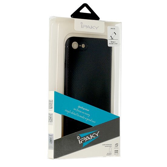 Ipaky New 360 Solid Case for Iphone 6|6S black cena un informācija | Telefonu vāciņi, maciņi | 220.lv